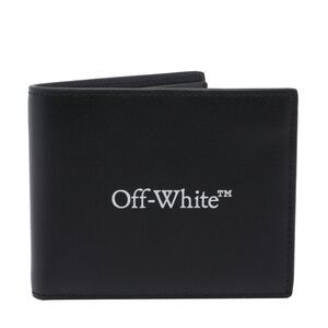 Off White Men Bookish Bifold Logo Wallet